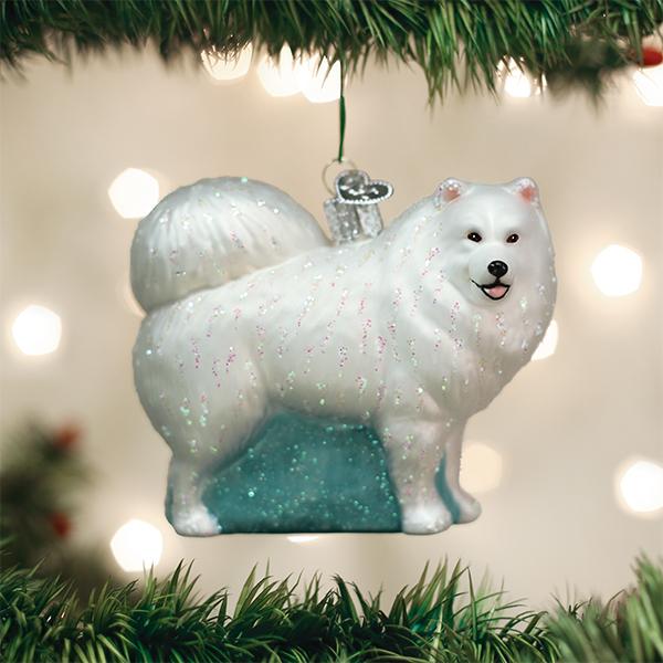 Old World Christmas Samoyed Ornament