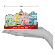 Old World Christmas San Francisco Painted Ladies Ornament