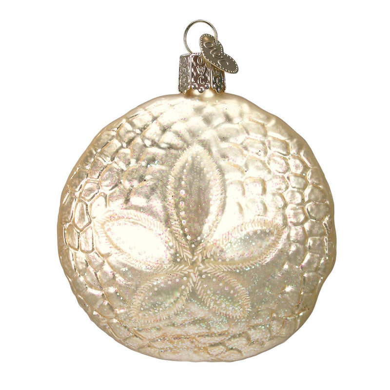 Old World Christmas Sand Dollar Ornament