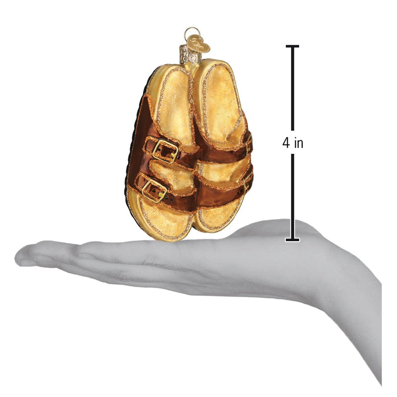 Old World Christmas Sandals Ornament