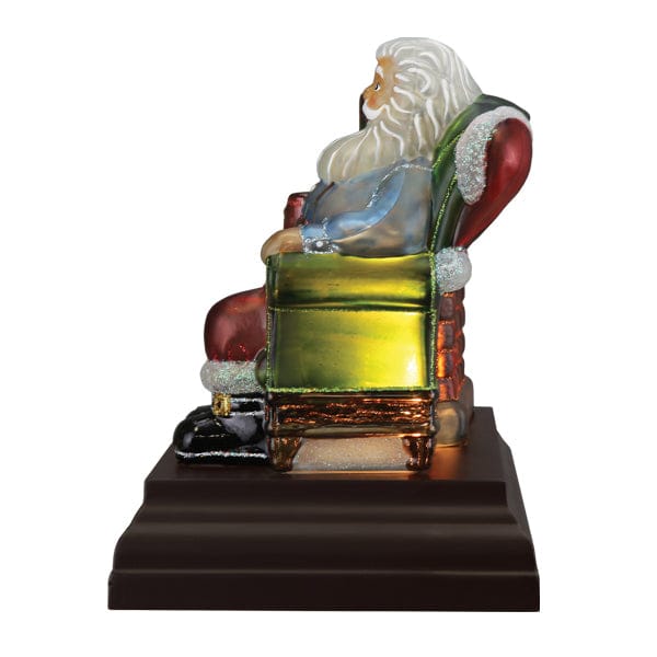 Old World Christmas Santa At Hearth Light