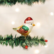 Old World Christmas Santa Bird Ornament