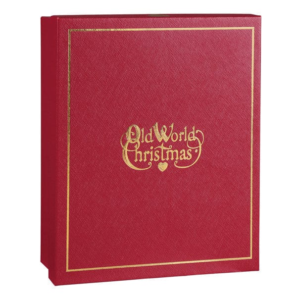 Old World Christmas Santa Claus Crystal Figurine