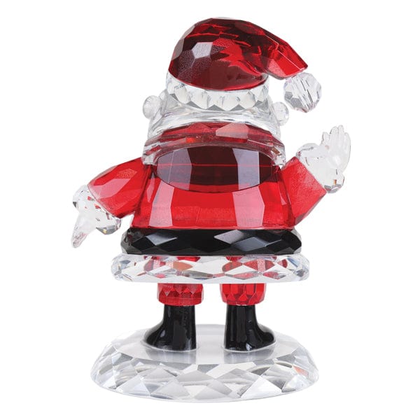 Old World Christmas Santa Claus Crystal Figurine