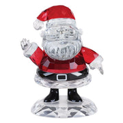 Old World Christmas Santa Claus Crystal Figurine