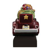 Old World Christmas Santa In Antique Car Light