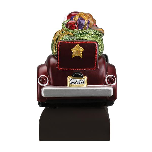Old World Christmas Santa In Antique Car Light