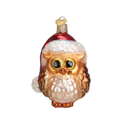 Old World Christmas Santa Owl Ornament