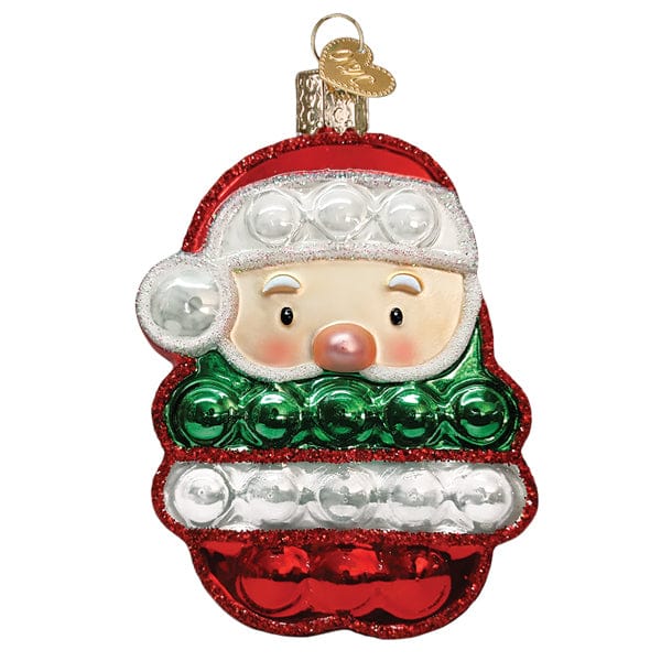 Old World Christmas Santa Popper Ornament
