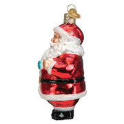 Old World Christmas Santa Revealed Ornament