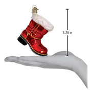 Old World Christmas Santa's Boot Ornament