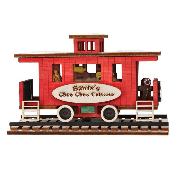 Old World Christmas Santa's Choo Choo Caboose