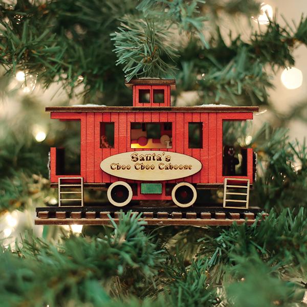 Old World Christmas Santa's Choo Choo Caboose