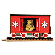 Old World Christmas Santa's NP Express Box Car