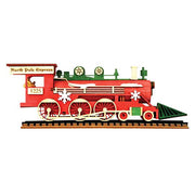 Old World Christmas Santa's NP Express Engine