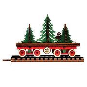 Old World Christmas Santa's NP Express Flat Car