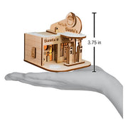 Old World Christmas Santa's Sleigh Station Ornament