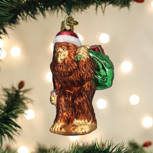 Old World Christmas Santa Sasquatch Ornament