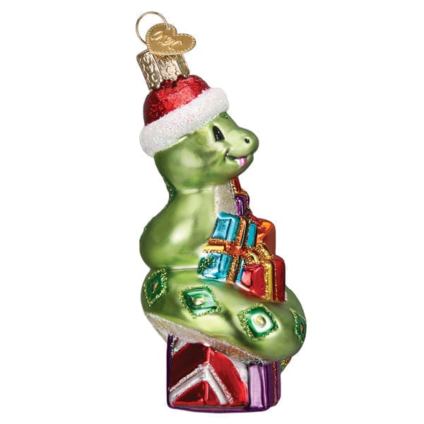 Old World Christmas Santa Snake Ornament