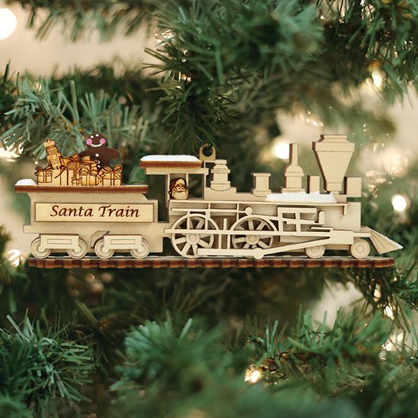Old World Christmas Santa Train Ornament