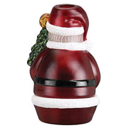 Old World Christmas Santa With Tree Candle Light