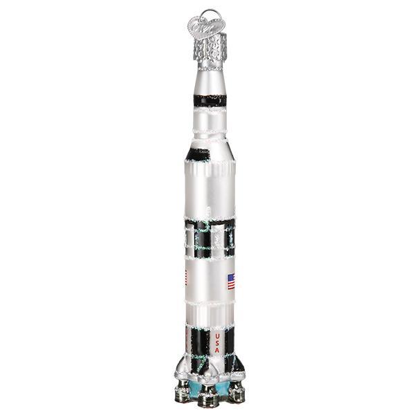 Old World Christmas Saturn V Rocket Ornament