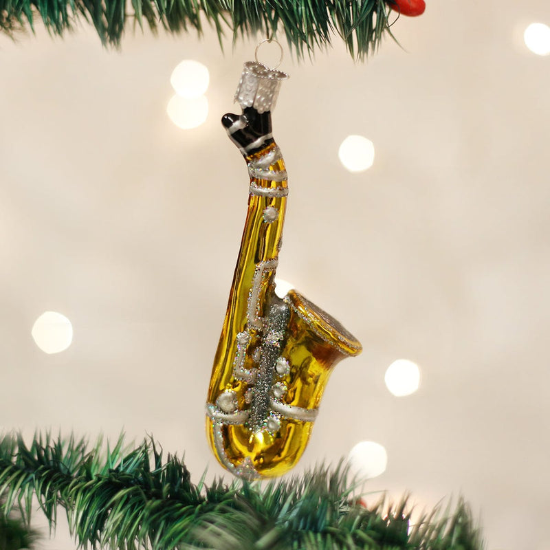 Old World Christmas Saxophone Ornament