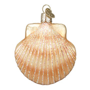 Old World Christmas Scallop Shell Ornament