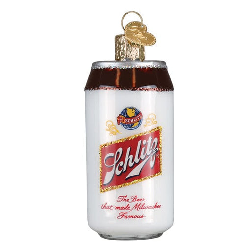 Old World Christmas Schlitz Beer Can Ornament