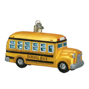 Old World Christmas School Bus Ornament