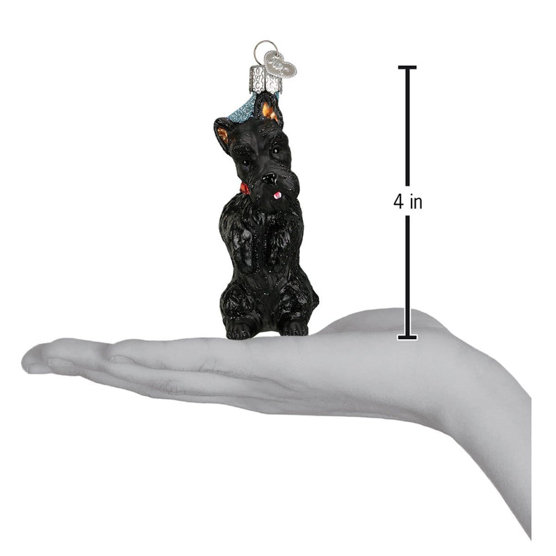 Old World Christmas Scottish Terrier Ornament