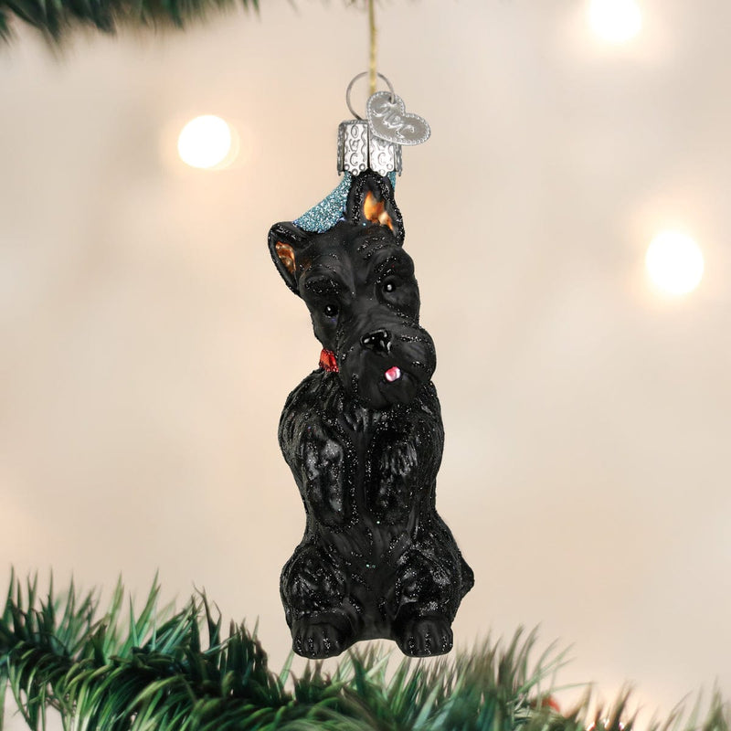 Old World Christmas Scottish Terrier Ornament