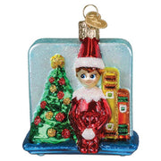 Old World Christmas Scout Elf Storytime Ornament