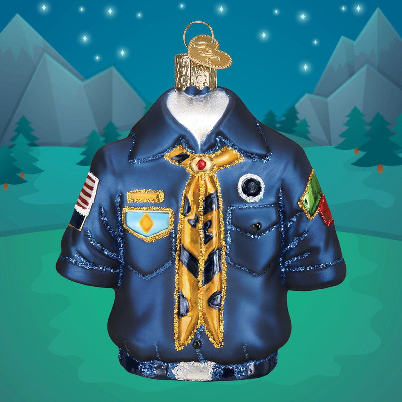 Old World Christmas Scout Uniform Ornament
