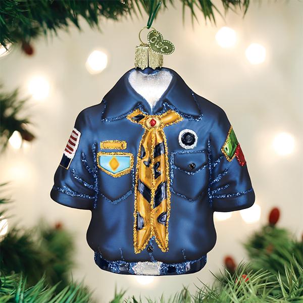 Old World Christmas Scout Uniform Ornament