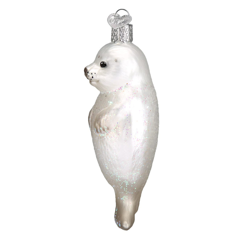 Old World Christmas Seal Pup Ornament