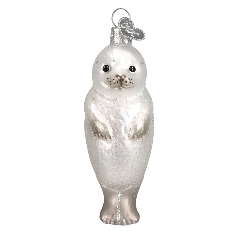 Old World Christmas Seal Pup Ornament
