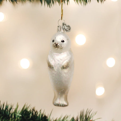 Old World Christmas Seal Pup Ornament
