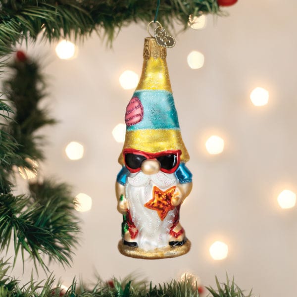 Old World Christmas Seaside Gnome Ornament