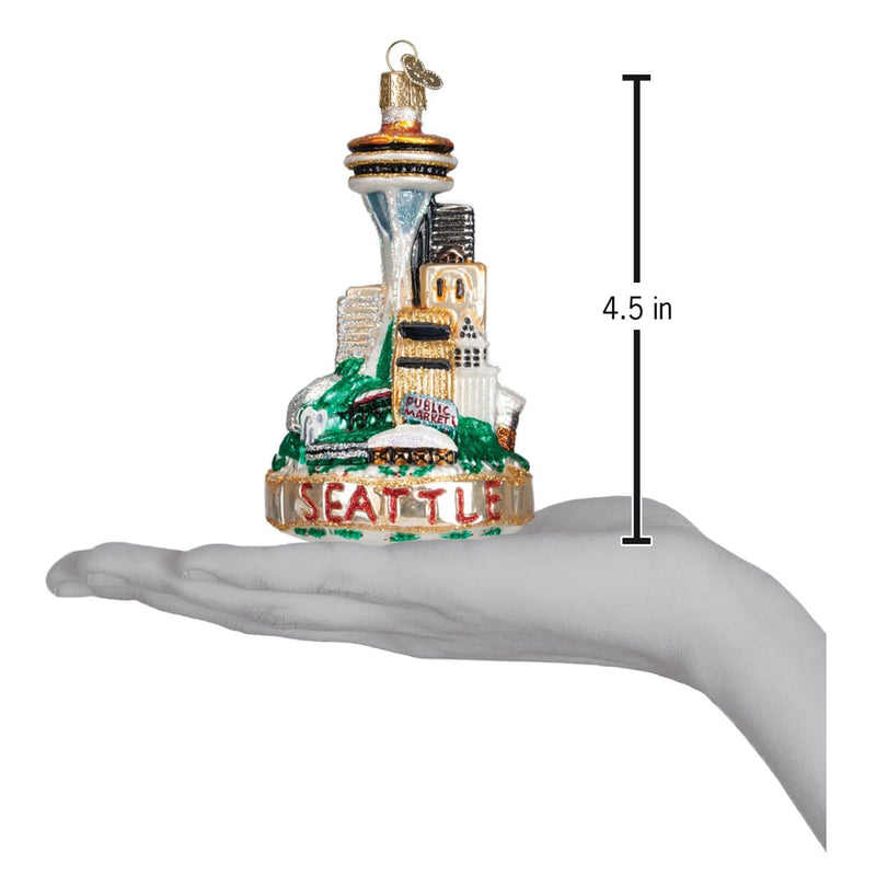 Old World Christmas Seattle Skyline Ornament