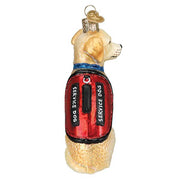 Old World Christmas Service Dog Ornament