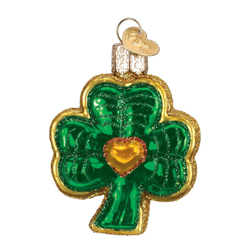 Old World Christmas Shamrock Ornament