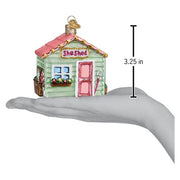 Old World Christmas She Shed Ornament