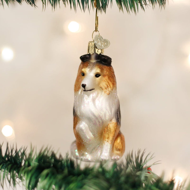 Old World Christmas Sheltie Ornament