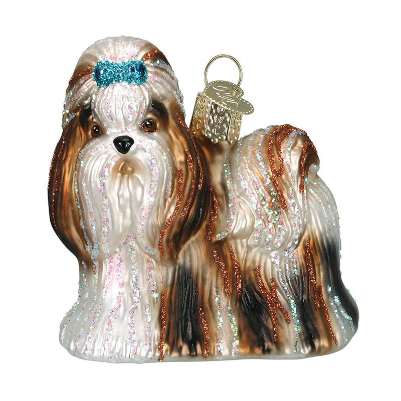 Old World Christmas Shih Tzu Ornament