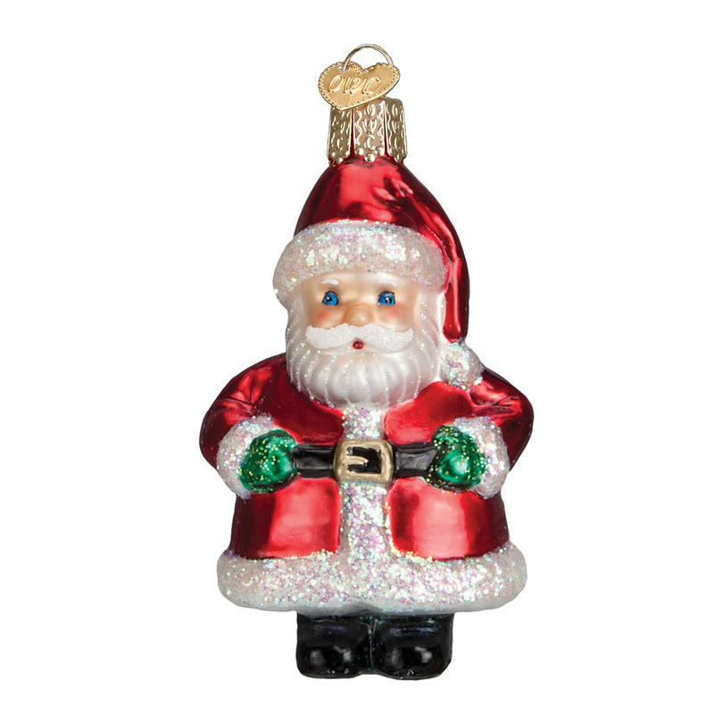Old World Christmas Short Stuff Santa Ornament