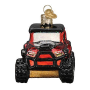 Old World Christmas Side By Side ATV Ornament