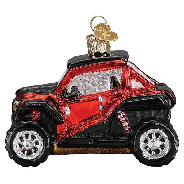 Old World Christmas Side By Side ATV Ornament