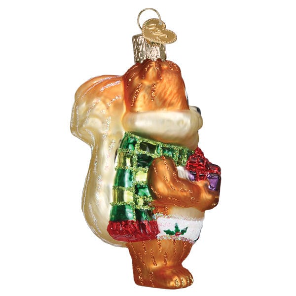 Old World Christmas Silly Christmas Squirrel Ornament