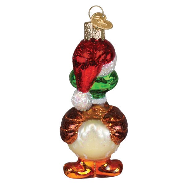 Old World Christmas Silly Santa Duck Ornament